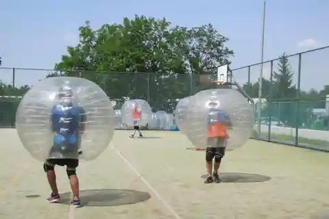 Prague: Bubble Football, Zorbing Football