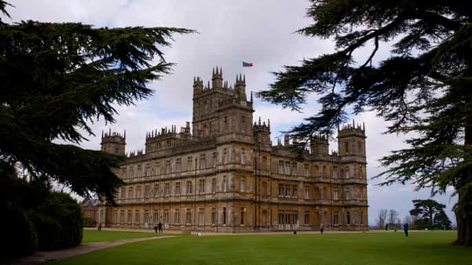 downtown abbey cotswolds e castello di highclere da londra