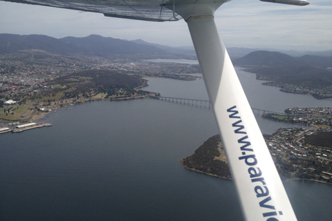 Voo panorâmico de 20 minutos em Hobart