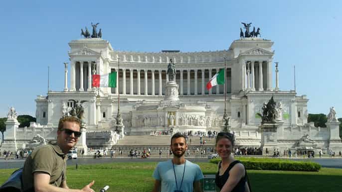 rome 3hour bike tour