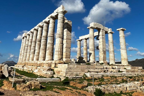 Atenas: Excursión de un día al Templo de Sounio Poseidón y a la Riviera Ateniense