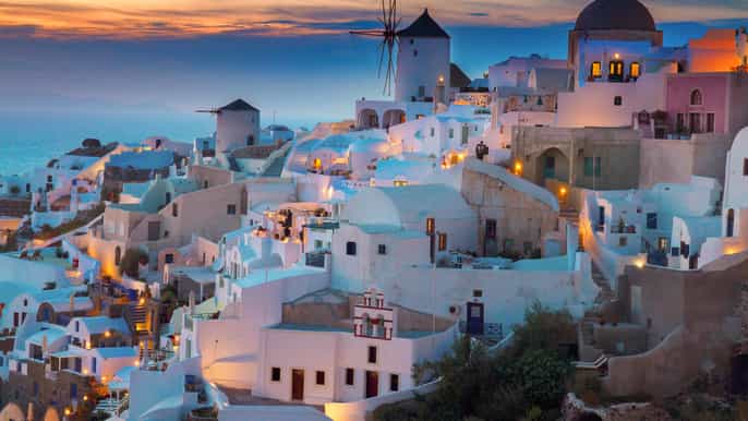 day trip to santorini from heraklion or agios nikolaos