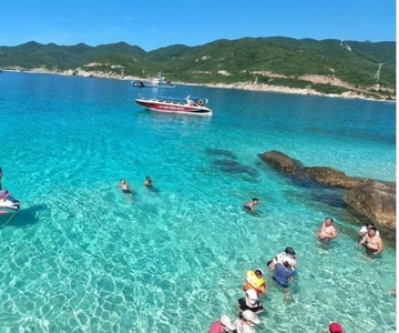 Desde Mui Ne Excursión de un día a la Bahía de Vinh Hy Excursión de snorkel y pesca