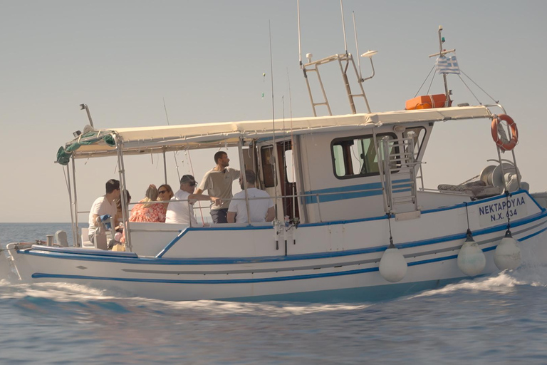 Gita di pesca a Sfakia di giorno