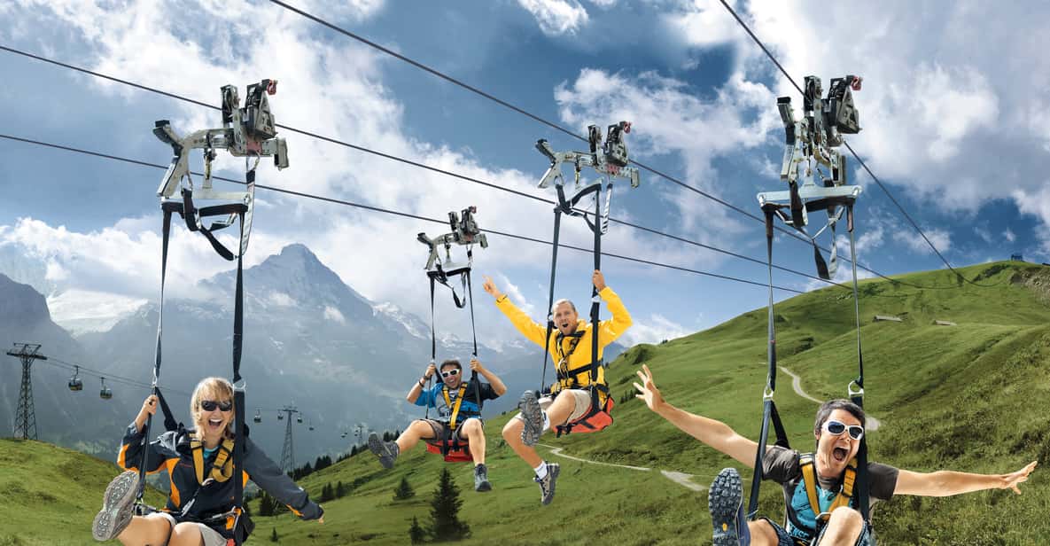 Day Trip from Lucerne: Grindelwald First Mountain Adventure