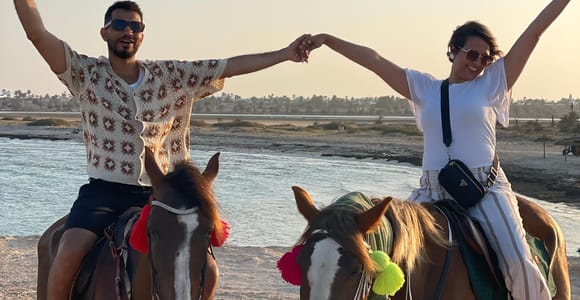 Djerba: 90-Minute Horseback Ride along the Island&#39;s Beaches and Across the Lagoon