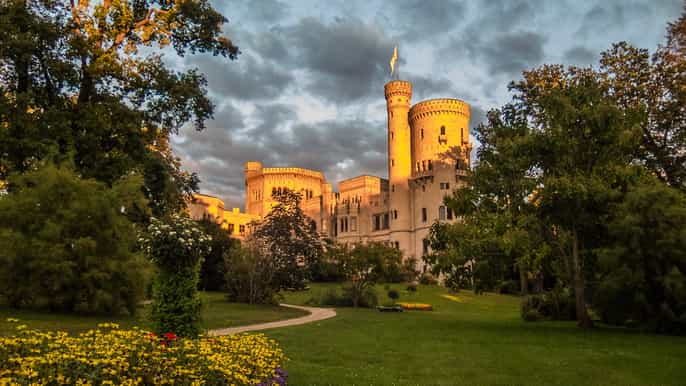 tour a piedi del parco babelsberg e della storia del mondo