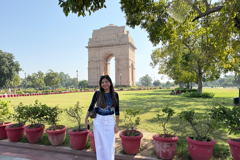 Delhi : Visite guidée privée de la vieille et de la nouvelle Delhi, en une journée ou une demi-journée.Visite d'une journée complète de l'Ancien et du Nouveau Delhi (voiture