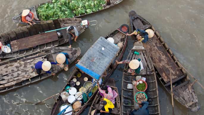 cai rang floating market e mekong delta tour de 2 dias