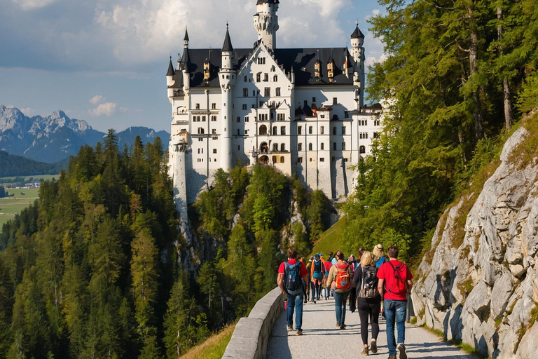 Prywatny kierowca: Monachium do Neuschwanstein, Linderhof i Ettal