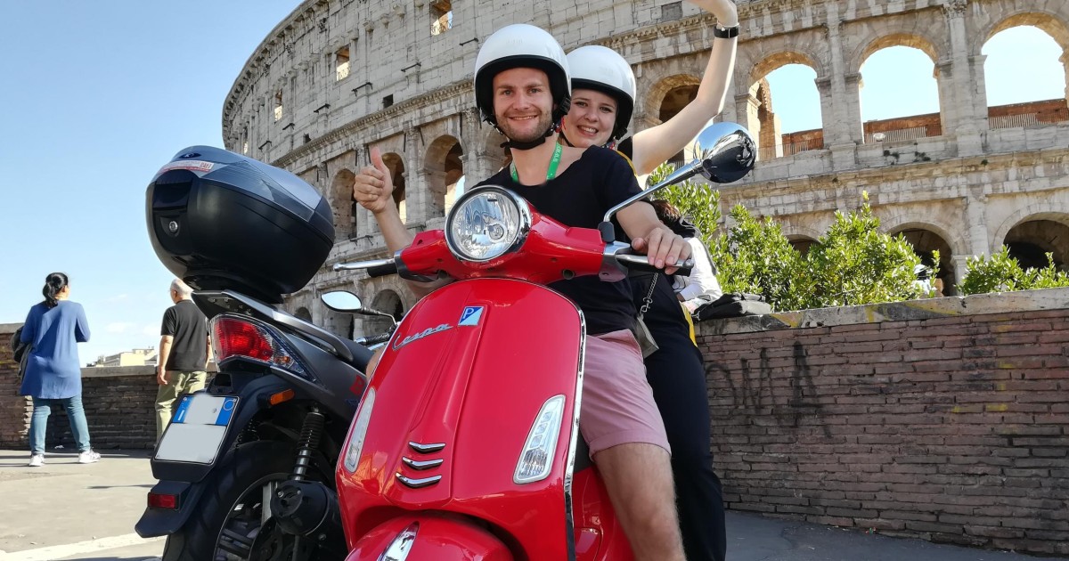 breedtegraad moe Christian Rome: 125cc Vespa Primavera 24-, 48-, or 72-Hour Rental | GetYourGuide