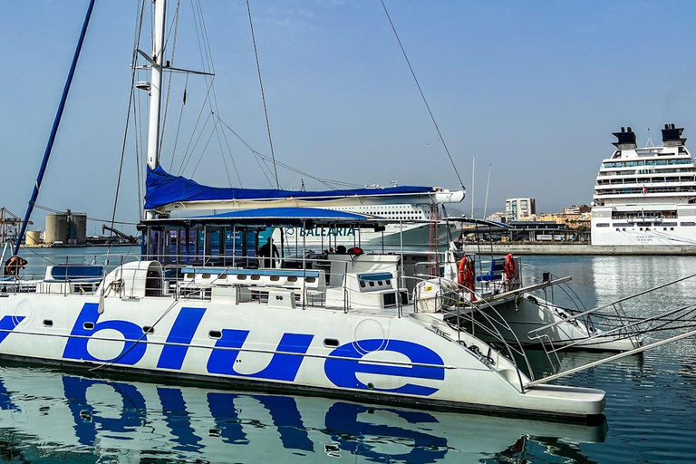 Malaga : Excursion en catamaran au coucher du soleil