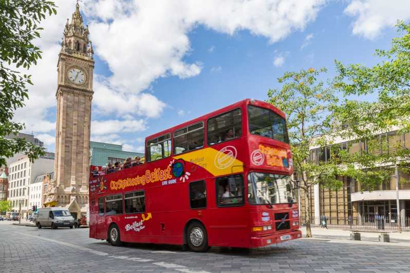 Belfast: Tour della città in autobus Hop-on Hop-off