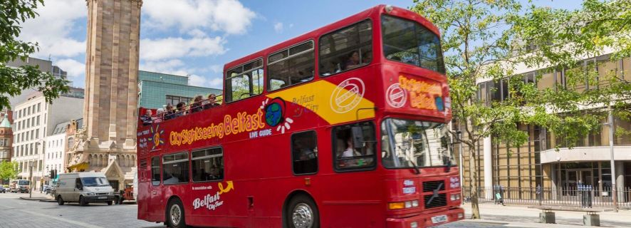 City Sightseeing Belfast 1 or 2-Day Hop-on Hop-off Bus Tour
