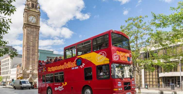 Belfast: City Sightseeing Hop-On Hop-Off Bus Tour