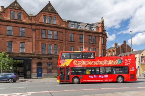Visita turística a Belfast: 1 o 2 días de autobús turísticoAutobús turístico de Belfast: ticket de 2 día