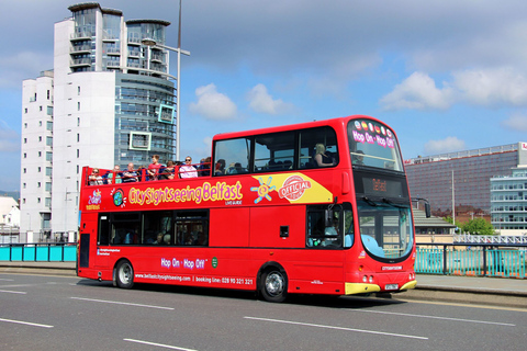 Visita turística a Belfast: 1 o 2 días de autobús turísticoAutobús turístico de Belfast: ticket de 2 día