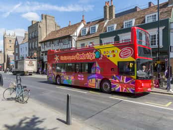 Cambridge: City Sightseeing Hop-On Hop-Off Bus Tour