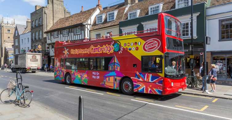 Cambridge: City Sightseeing Hop-On Hop-Off Bus Tour