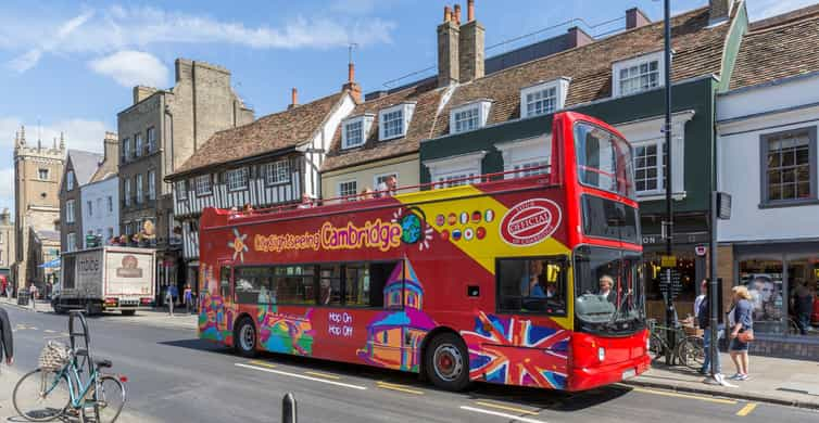 Cambridge: City Sightseeing Hop-On Hop-Off Bus Tour