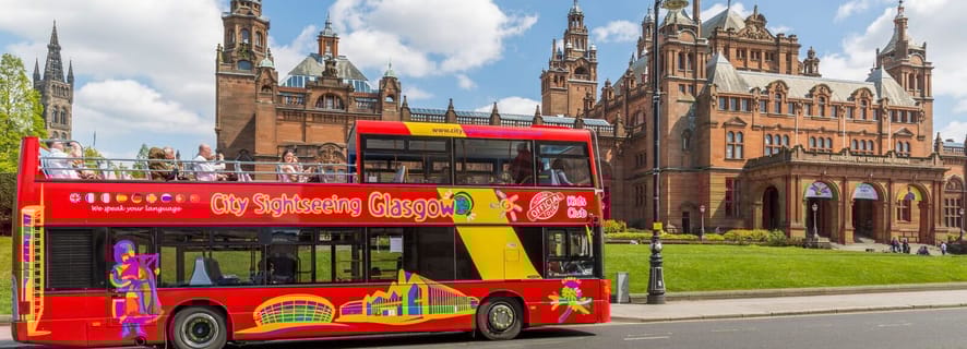 Glasgow: recorrido en autobús turístico