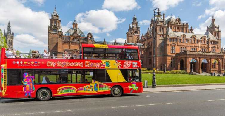 Glasgow: City Sightseeing Hop-On/Hop-Off-Bustour