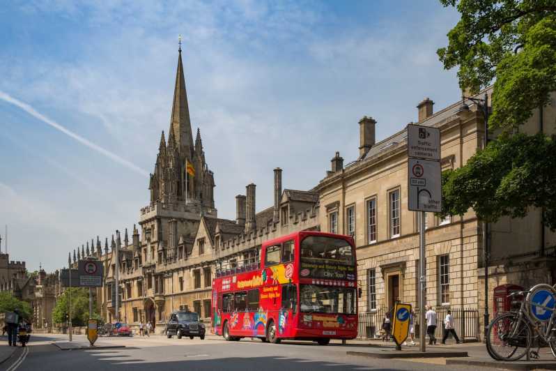 Oxford : Bus en arrêts à arrêts multiples à Oxford : visite touristique en bus à arrêts multiples