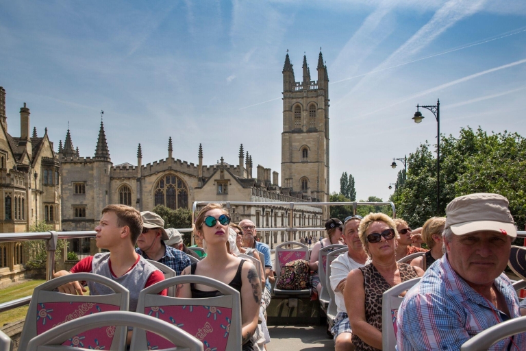 Oxford : visite touristique en bus à arrêts multiplesBillet 48 h pour le bus à arrêts multiples