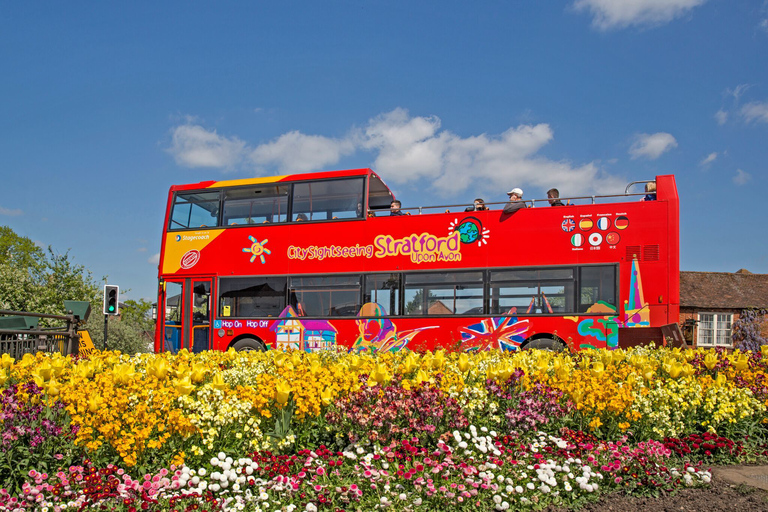 City Sightseeing Stratford-upon-Avon Tour en autobús turístico con paradas libresTour de 24 horas en autobús con paradas libres por Stratford