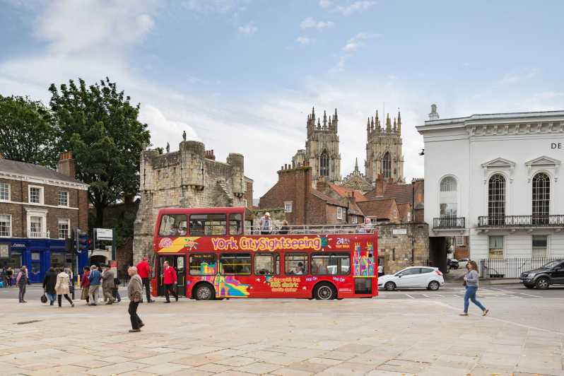 York : visite touristique en bus à arrêts multiples