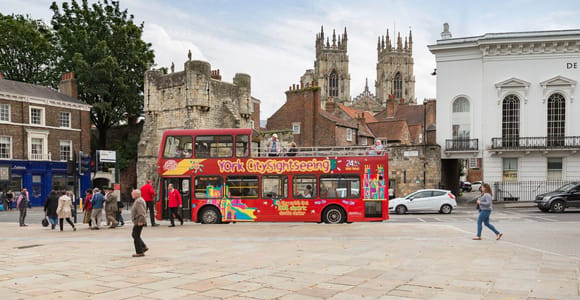 York: City Sightseeing Hop-On Hop-Off Bus Tour