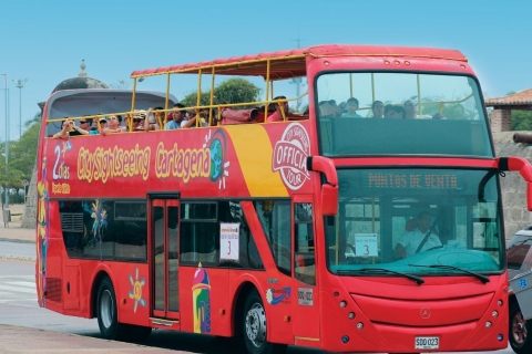Carthagène : visite en bus à arrêt multiplesBillet de bus à arrêts multiples 1 jour