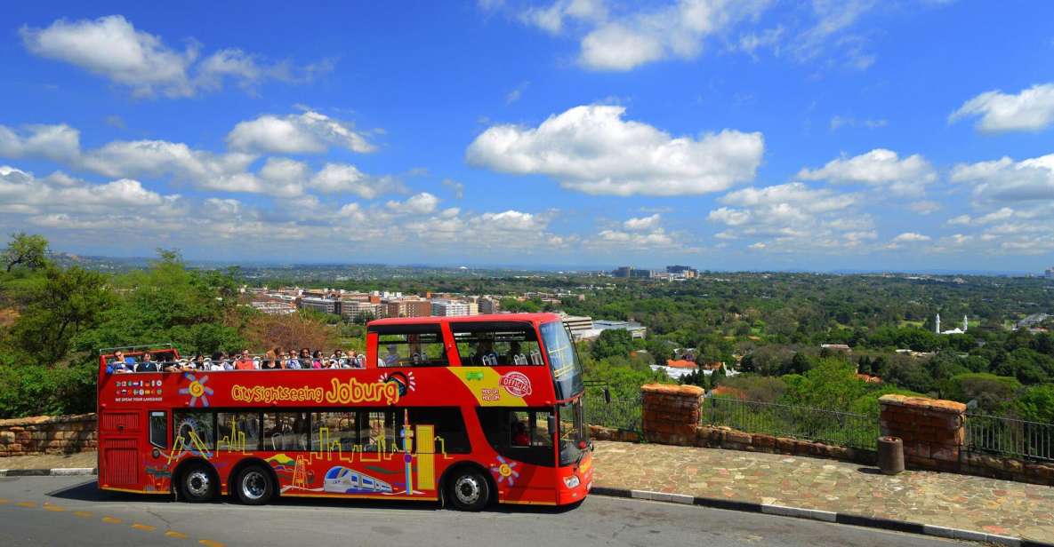 Joanesburgo: Circuito Ônibus Hop-On Hop-Off de 1 ou 2 Dias