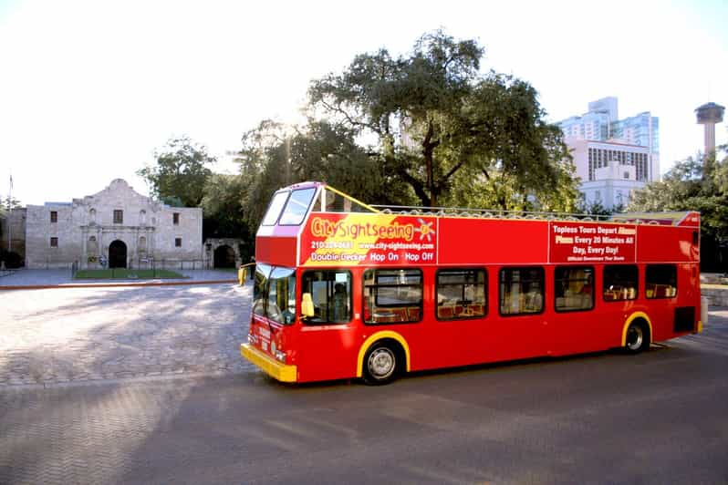 tour bus in san antonio