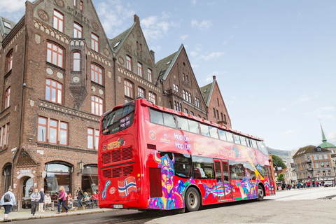 Bergen : visite en bus à arrêts multiples multiples