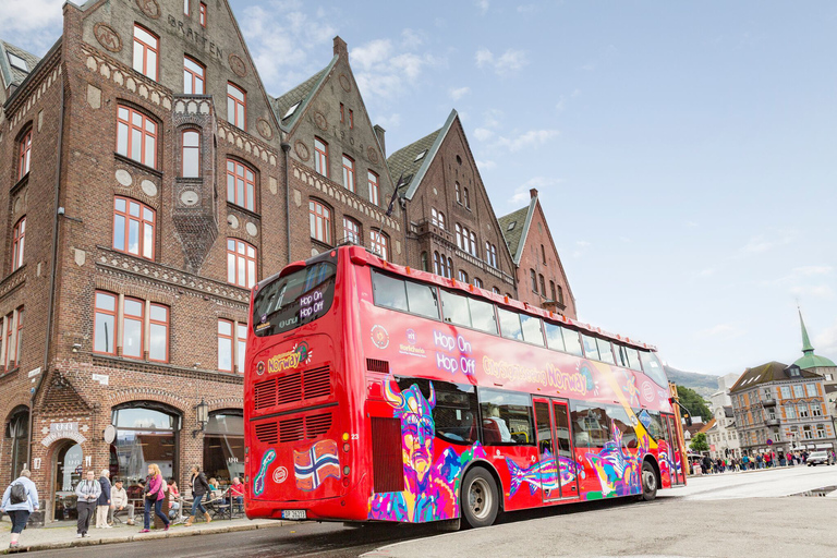 Bergen: Stadtbesichtigung Hop-On/Hop-Off-Bustour