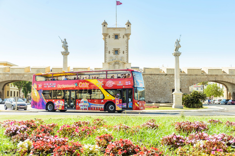 Cadiz: Stad Sightseeing Hop-On Hop-Off Busstur