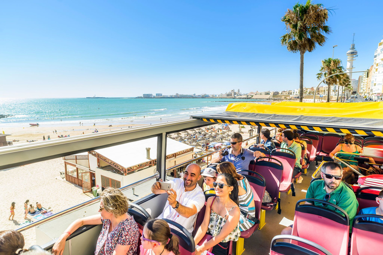 Cadiz: Stad Sightseeing Hop-On Hop-Off Busstur