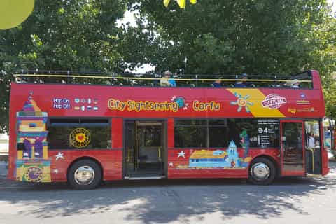 Corfu Hop-on Hop-off City Sightseeing Bus Tour