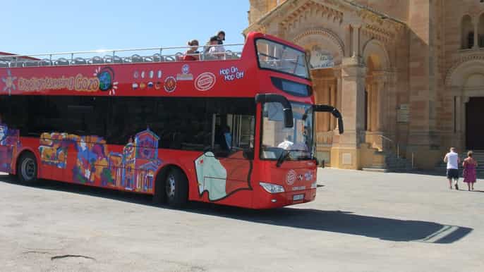 gozo 1day hopon hopoff city sightseeing bus tour
