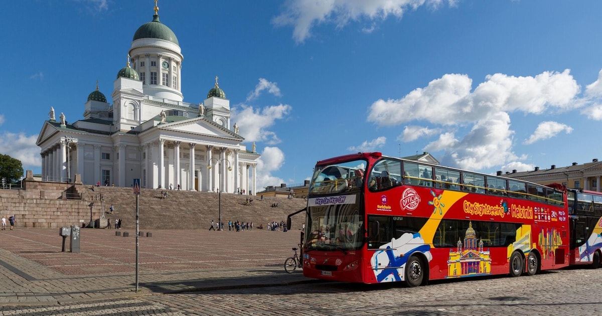 panorama sightseeing bus tour helsinki