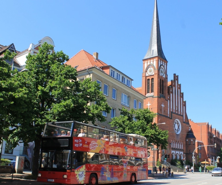 Kiel: 24 horas en autobús turístico Hop-On Hop-Off