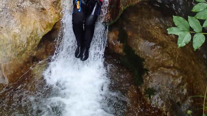 from bovec sušec stream canyoning in the soča valley