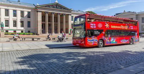 Oslo: City Sightseeing Hop-On/Hop-Off-Bustour