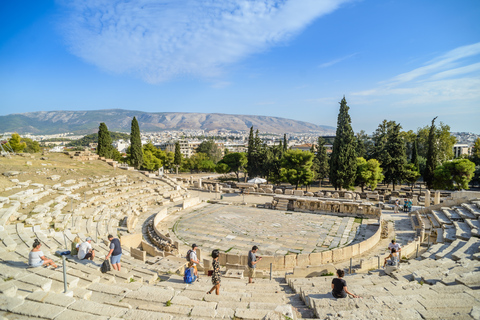 Acropolis: Entrance Ticket and Guided Walking Tour French or German Tour