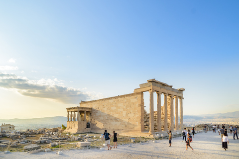 Acropolis: Entrance Ticket and Guided Walking Tour French or German Tour