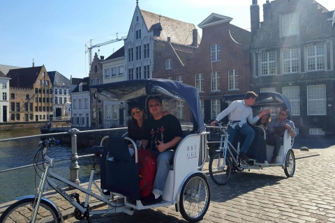 Brugge: rondleiding met riksjaBrugge: rondleiding van 1 uur met riksja