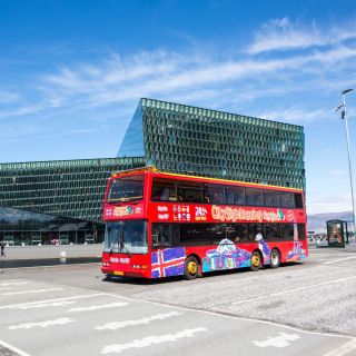 Reykjavik: hop on, hop off-bustour: 24- of 48-uurs ticket