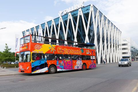 Tallinn : visite en bus à arrêts multiples