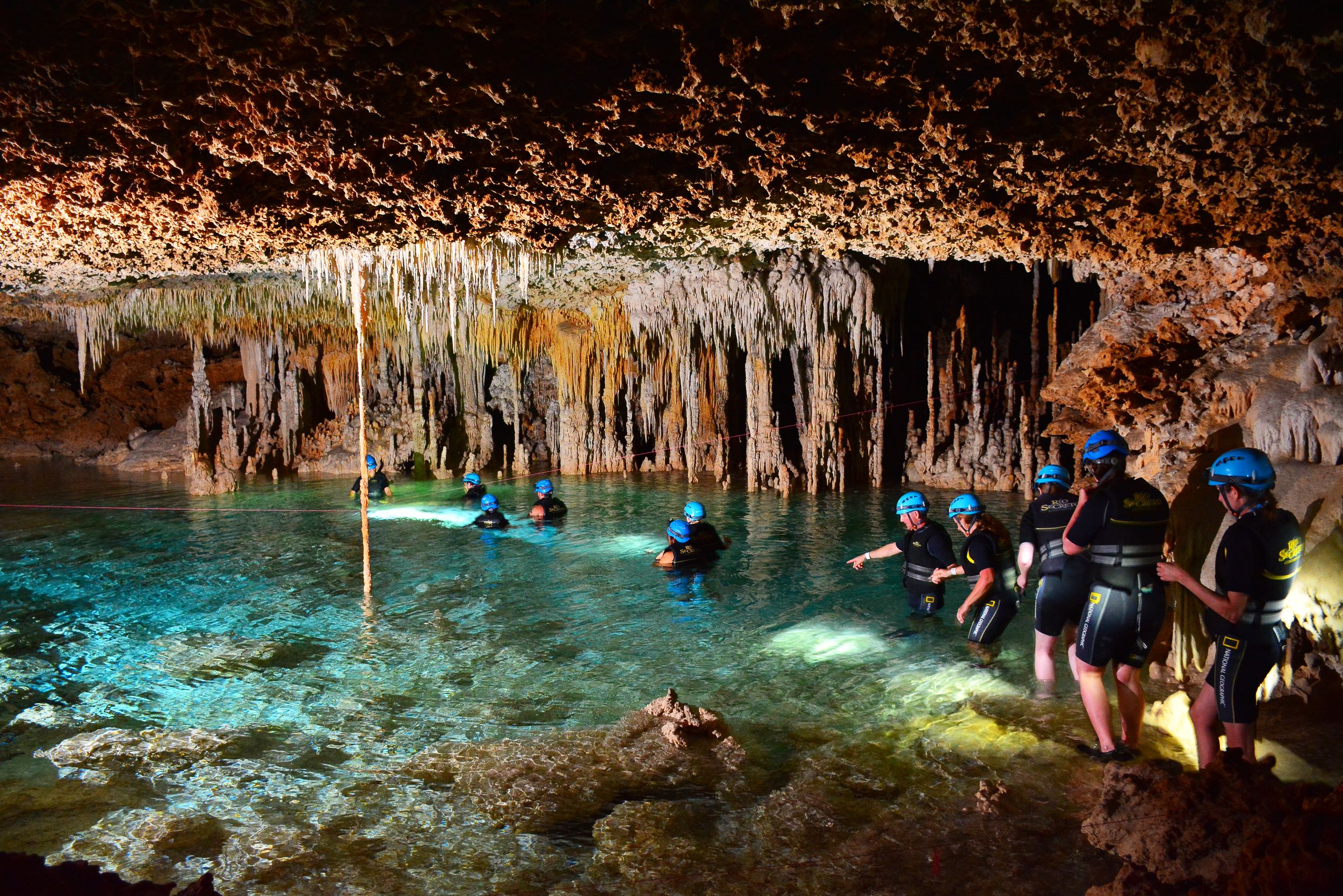 Cancun/Playa del Carmen: Tickets für Rio Secreto und Mittagessen